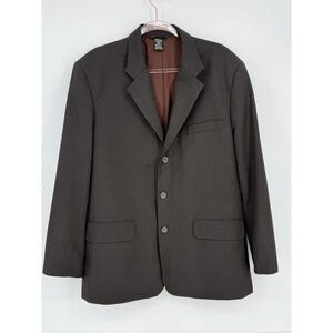 Claiborne Mens Blazer 42R Brown‎ Sport Coat Jacket Business Casual Office